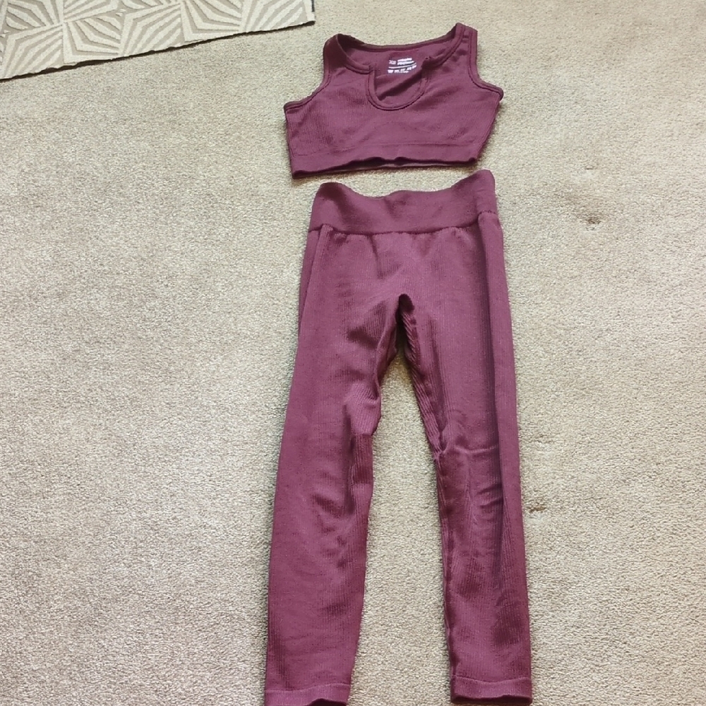 Mauve Activewear Set